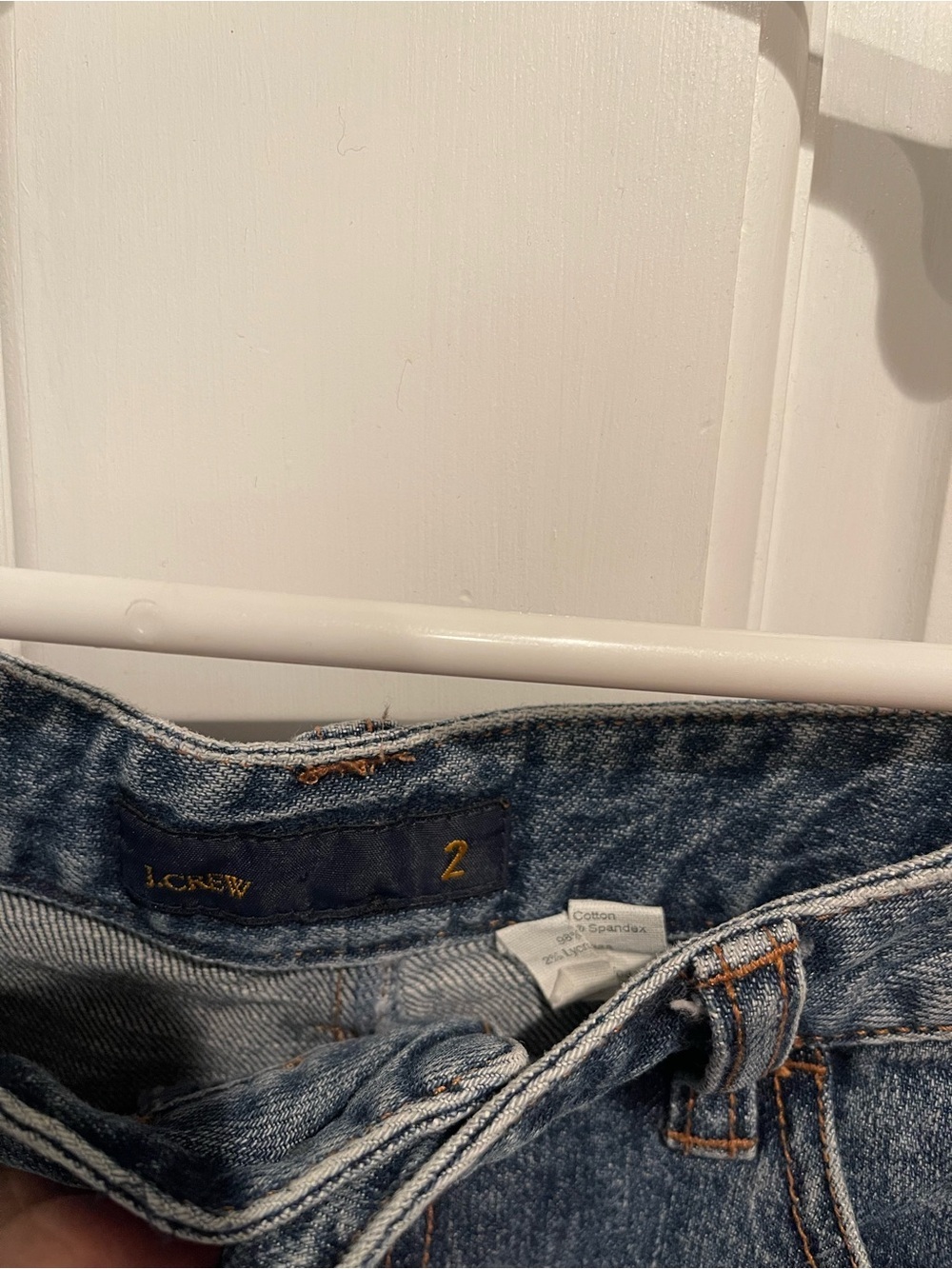 J. Crew Light Wash Denim Skirt - Blue 2 - Picture 2 of 4